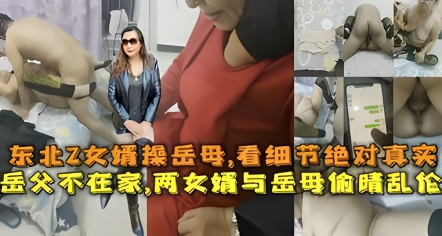 岳父不在家-两女婿与岳母偷晴乱伦-东北2女婿操岳母